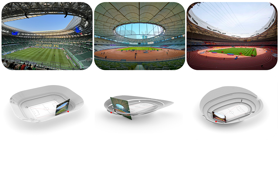 文章“Image-based 3D Reconstruction of Stadium Bowls”的配图